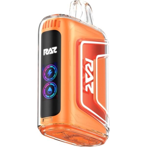 ORANGE RASPBERRY - RAZ TN 9000 PUFFS DISPOSABLE VAPE