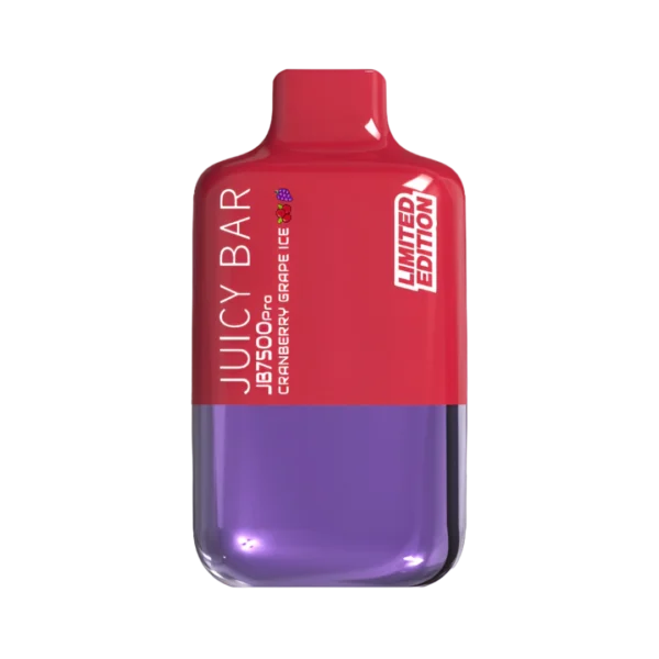 Cranberry Grape Ice - Juicy Bar JB7500 Pro Edition